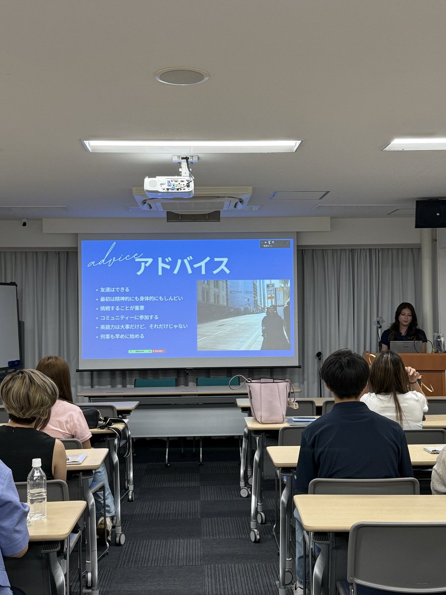 toflYIC's tweet photo. 海外の高校に参加中の学生の体験発表会がありました。いろいろなイベントの中でも、最も楽しく、この仕事してきてよかったなぁと思う瞬間です🙏成長した学生を見て、ちょっと泣きそうになっちゃいます😭 https://t.co/PetXzKFeMF