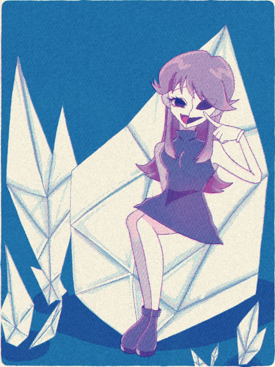 nightmare7110J2's tweet photo. 大昔にかいたのを引っ張り出して流行りのやつを。私の絵でも雰囲気出てメチャ楽しいです😊 https://t.co/AeXKqZId0J