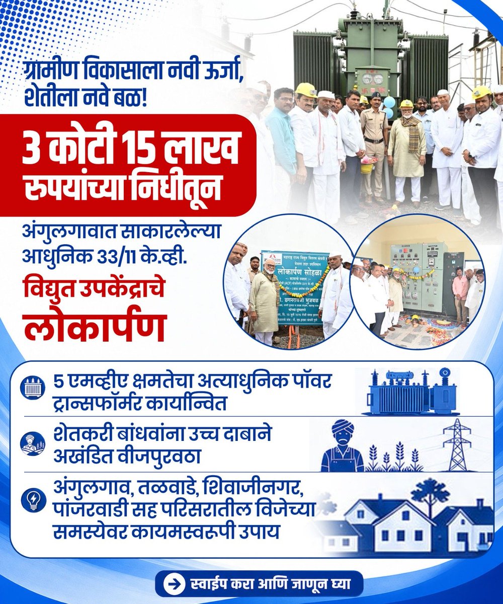 ChhaganCBhujbal's tweet photo. येवला-लासलगाव मतदारसंघाच्या सर्वांगीण विकासाचा झंझावात अखंड सुरूच राहील..!
#YeolaLasalgaon #DevelopmentJourney #ProgressForAll #TransformingConstituency https://t.co/vsLqZALVzG