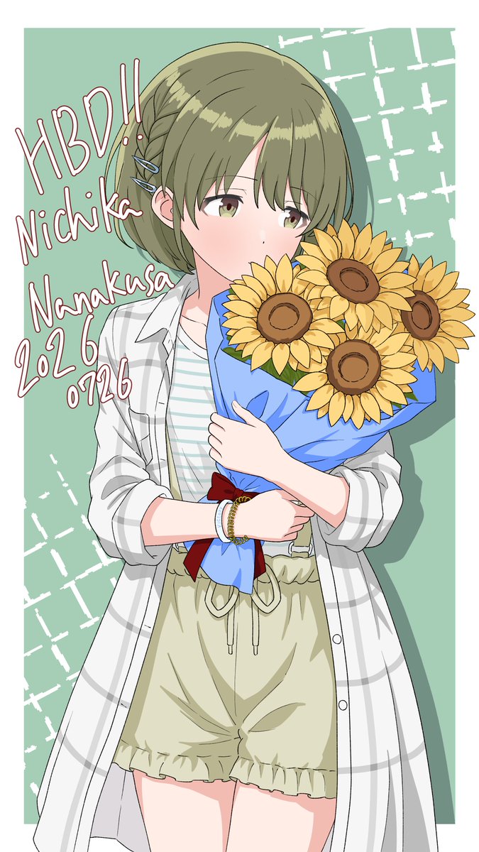 aHeal_w's tweet photo. 七草にちかさん　お誕生日おめでとうございます。 https://t.co/x8BiC48xcq