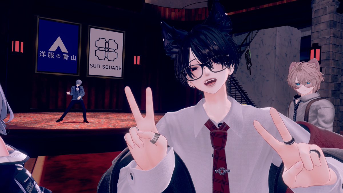 7Re24Me's tweet photo. おフレに誘ってもらって行ったぞ～～！！最後はやっぱりヒーローに勝ってもらわないとナ！本当に楽しめました　#Vket_洋服の青山 #Vket https://t.co/K1hDRqtHDw