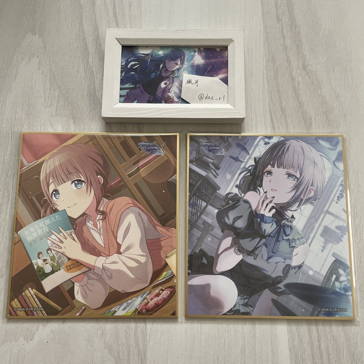 daz_r1's tweet photo. 【交換】プロジェクトセカイ カラフルステージ！ feat. 初音ミク ミニ色紙コレクション 第59弾C プロセカ

譲 ⇒ 特訓前後 望月穂波

求 ⇒ 特訓前後 天馬咲希

郵送でのお取引📮

検索からもお気軽にお声掛け下さい。 https://t.co/SCtD4enBL1
