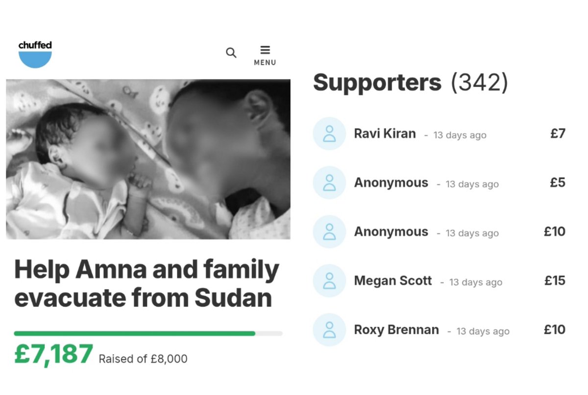 lifa_80's tweet photo. Please help us to reach our goal, we really need your help! Please repost

 https://t.co/vU6OroXFcX

@sudanfundshare https://t.co/nOCgJZVnnB
