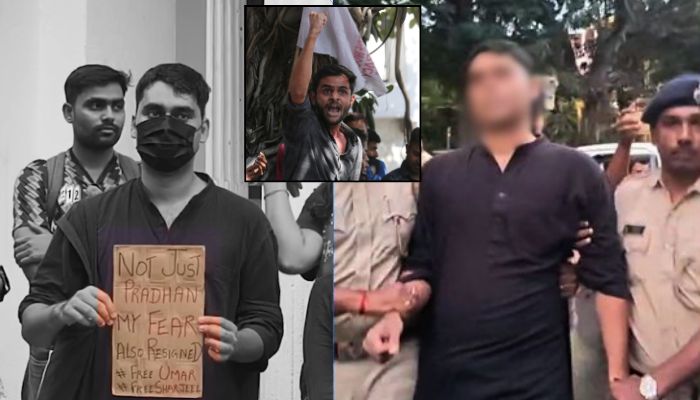 OpIndia_com's tweet photo. The Goa Police detained a man named Mohammad Danish for glorifying Umar Khalid in the name of 'student protests' 

https://t.co/7aQNstCu81

Umar Khalid had previously praised terrorist Burhan Wani and called for the secession of Kashmir from the Union of India. https://t.co/5uRDWl4HRs