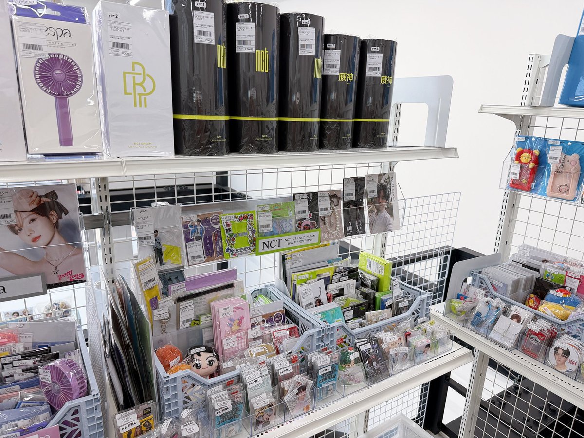 🪽公式K-POPグッズSHOP🪽 ＼ Plus K 梅田茶屋町店 ／ #NCT127 グッズ