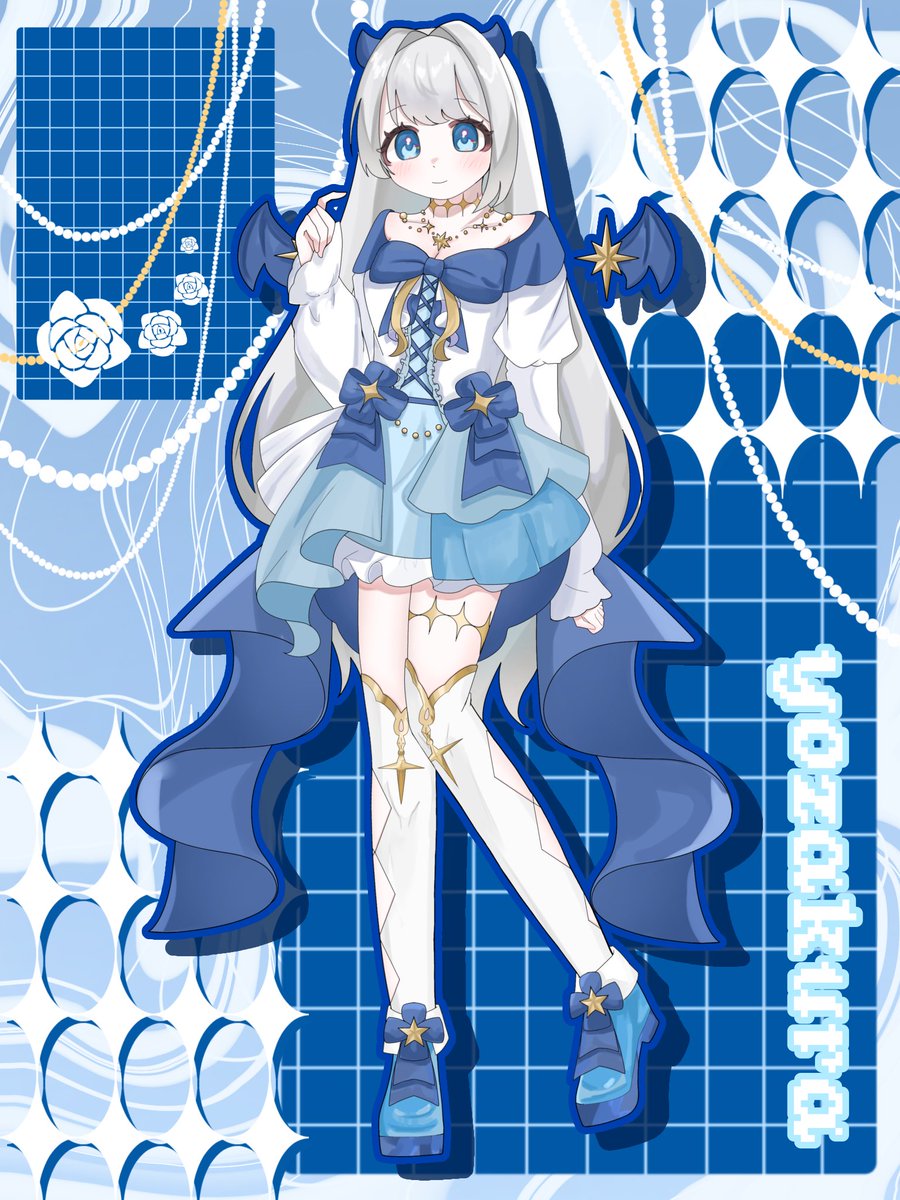夜桜コワリ@立ち絵公開! tweet media