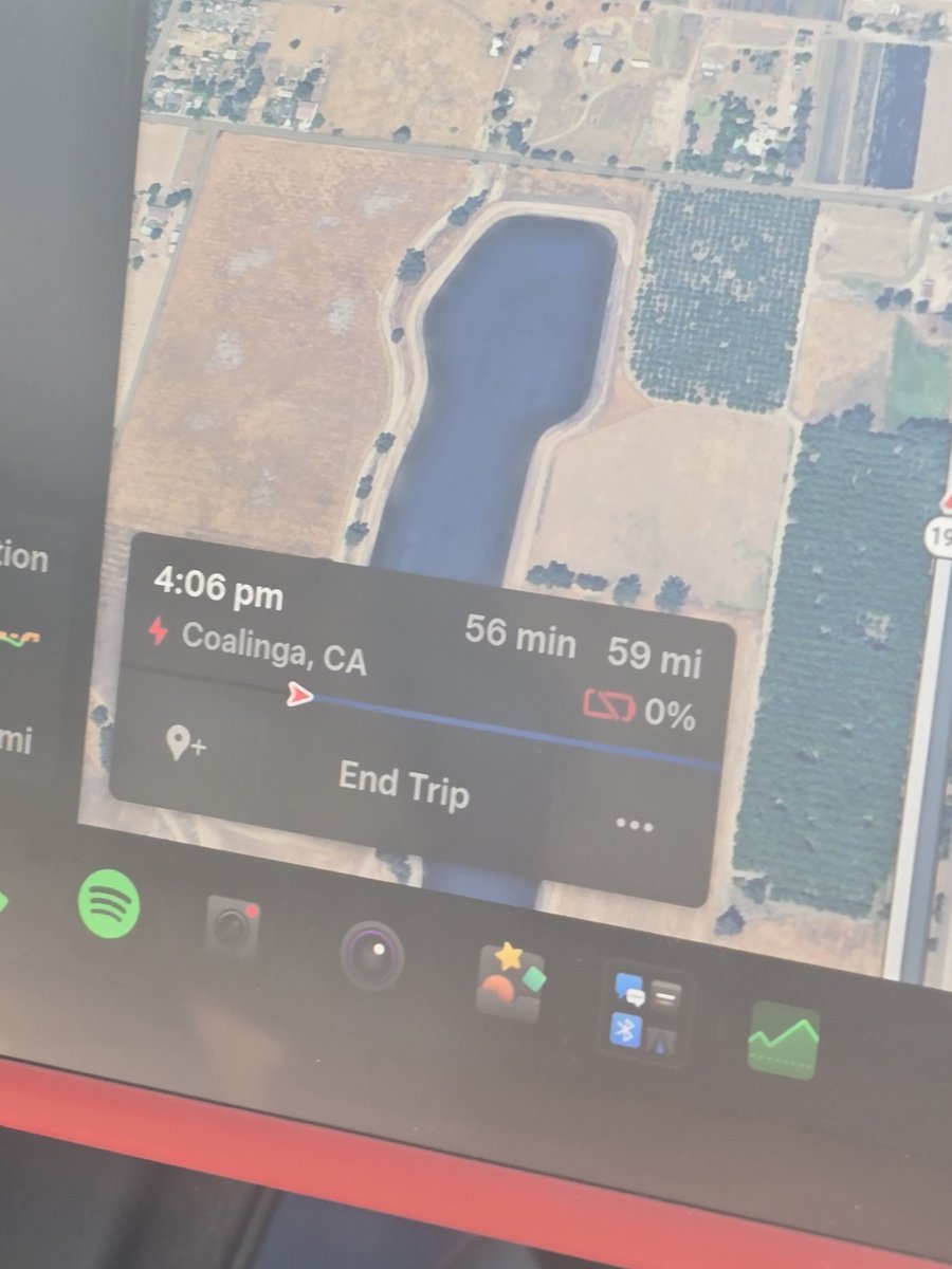 Cyber_Holler's tweet photo. Sliding into Coalinga, CA this afternoon for a @itskyleconner 0% SOC finish 😁 https://t.co/wAAsYy3R10