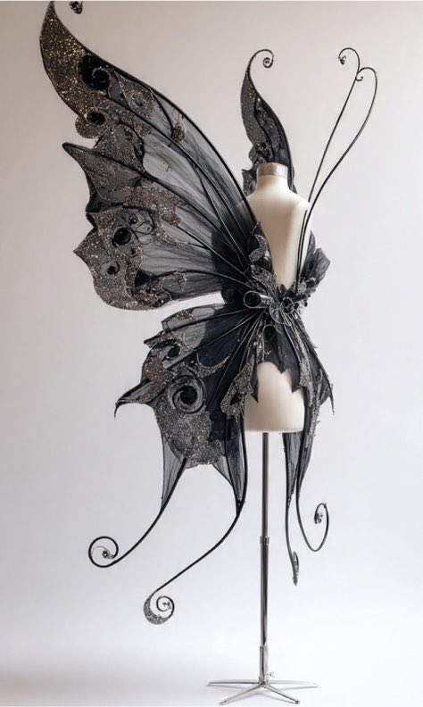 gentleescape's tweet photo. black fairy wings https://t.co/JJ9xWNTNz8