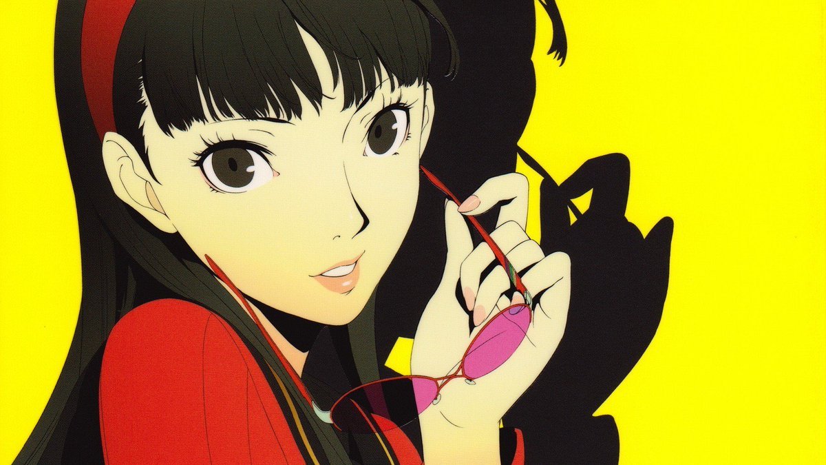 Ann_Takamaki_'s tweet photo. Blessing your timelines this weekend with the lovely Yukiko Amagi! #Persona https://t.co/H4bok33bLK