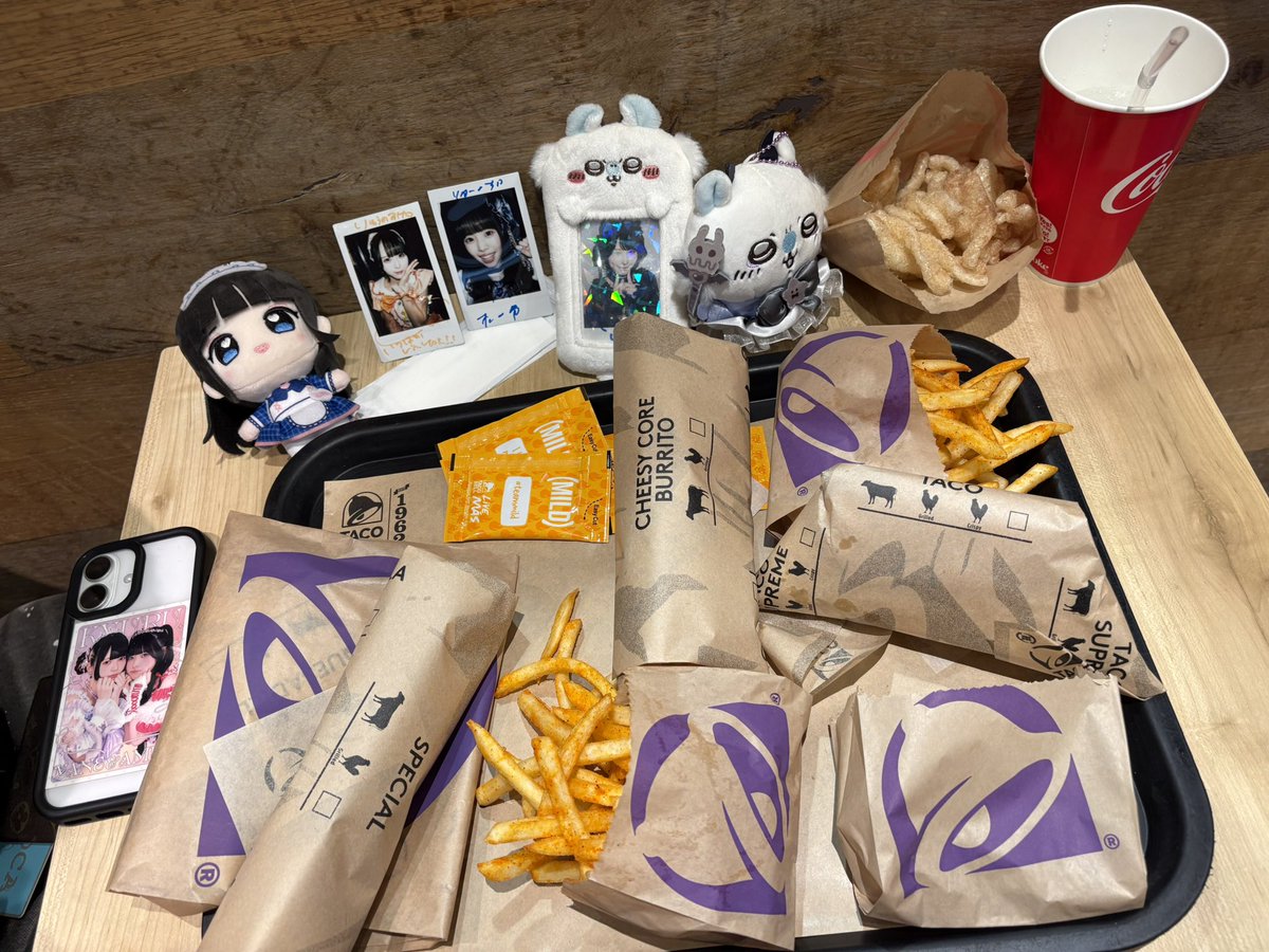 28Pp's tweet photo. りせぴ、タコベルだよ。 https://t.co/eYzTQKCpao