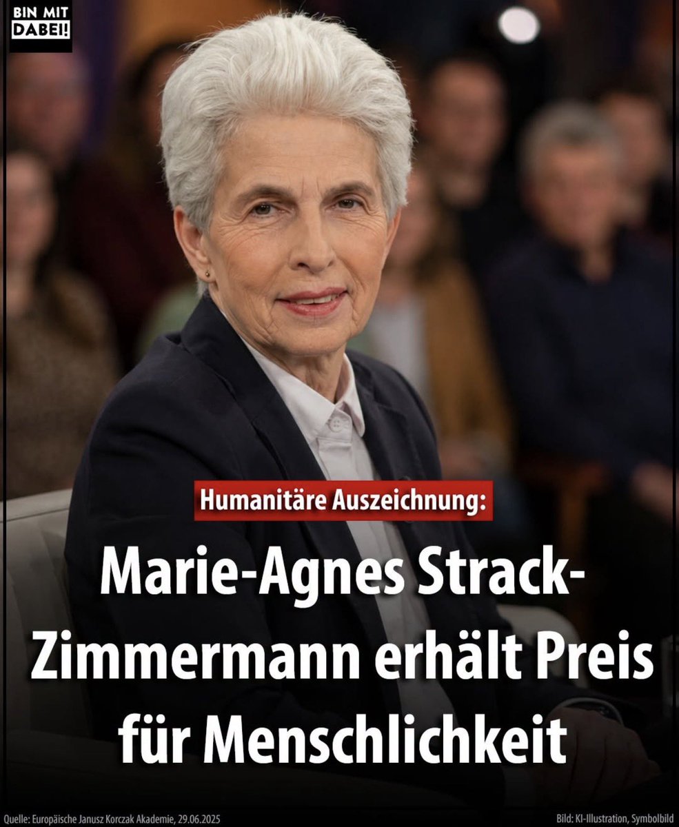 MDiener72345's tweet photo. Bin gerade irritiert, dachte sie hätte den Orden für Schönheit &amp; Sympathie erhalten. https://t.co/cxWGumseiM