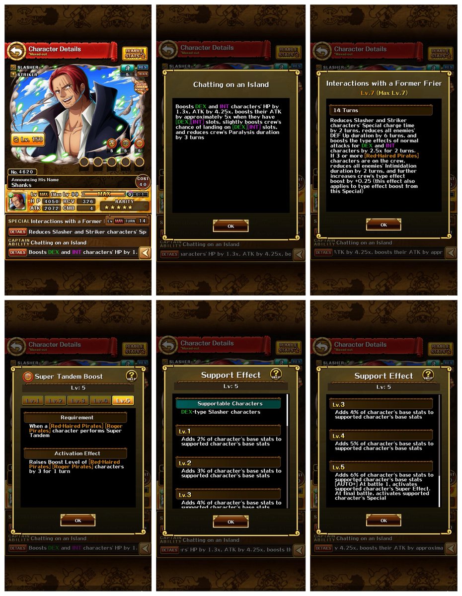 captainpapii's tweet photo. Grand Feast Shanks + Super Evolution

#ONEPIECE #OPTC #トレクル https://t.co/6YwCQ1M2CE