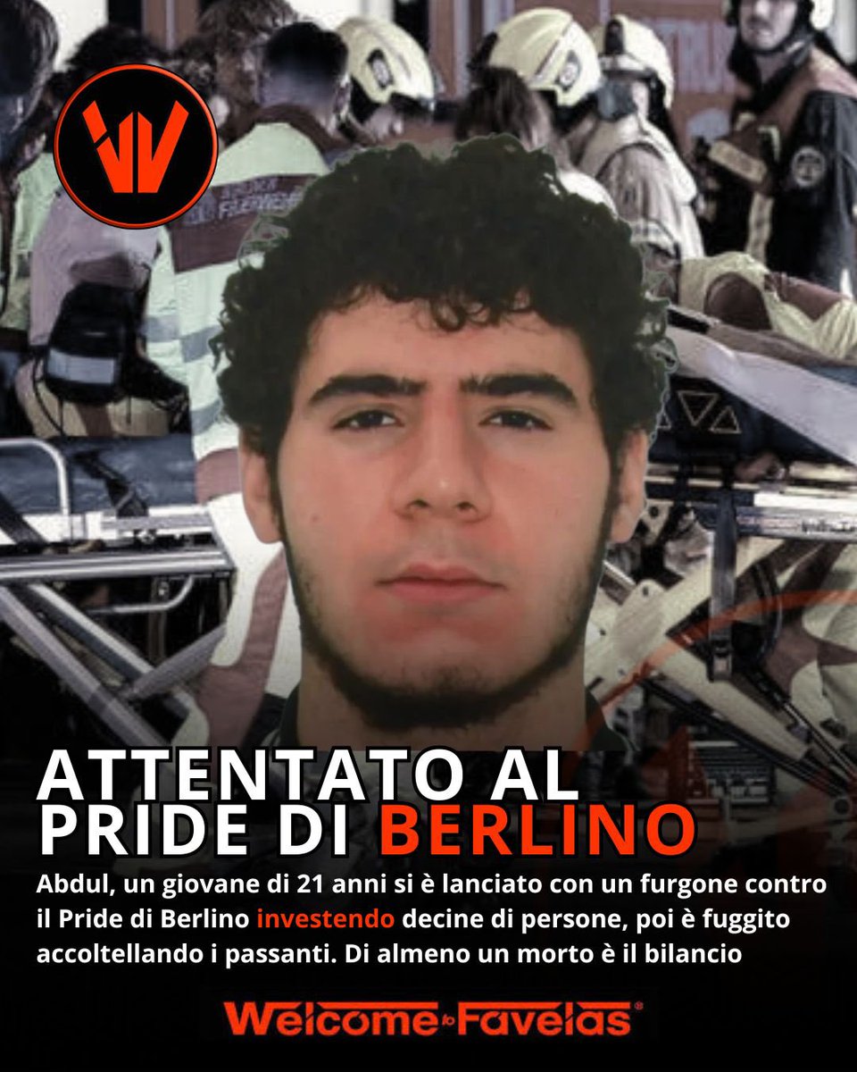 welcometofavel1's tweet photo. Attentato al Pride. Si cerca Abdul https://t.co/m9K0YVBfN9
