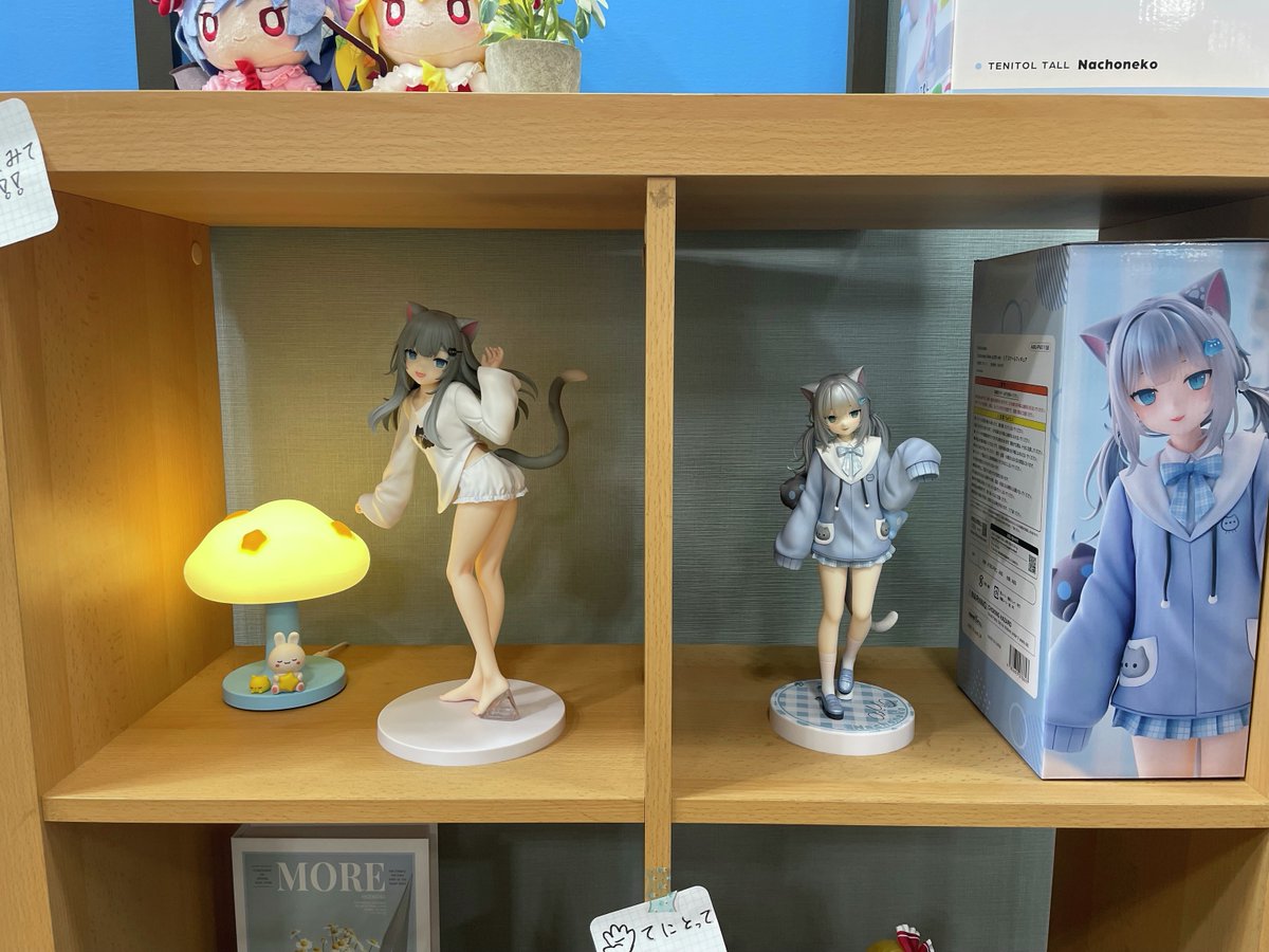ワンフェス会場にて「Nachoneko Birthday ver. 」の原型を展示中