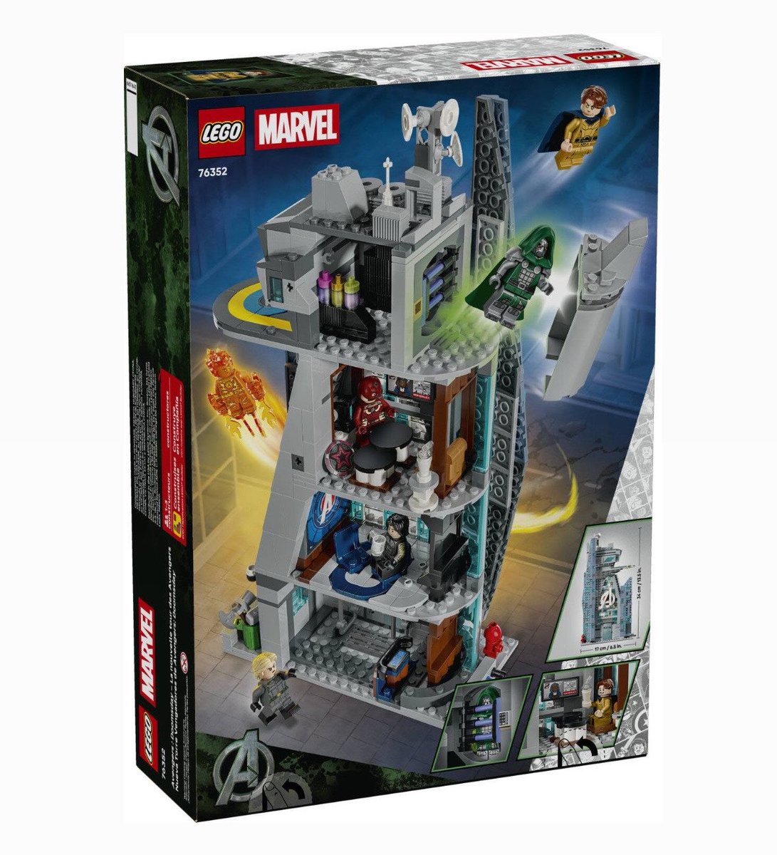 FunkoPOPsNews's tweet photo. First official look at the new Avengers Doomsday: New Avengers Tower Set! Available below ~

   BB ~ https://t.co/h06Umoe1YC
   LS ~ https://t.co/ZwIyEHq7xA ~ Soon
   Amzn ~ https://t.co/TDqcH0Gvdr ~ Soon

Features The New Avengers (Thunderbolts) and Human Torch facing Doctor Doom!

#Ad #FunkoPOPNews #LEGO #Doomsday #Avengers