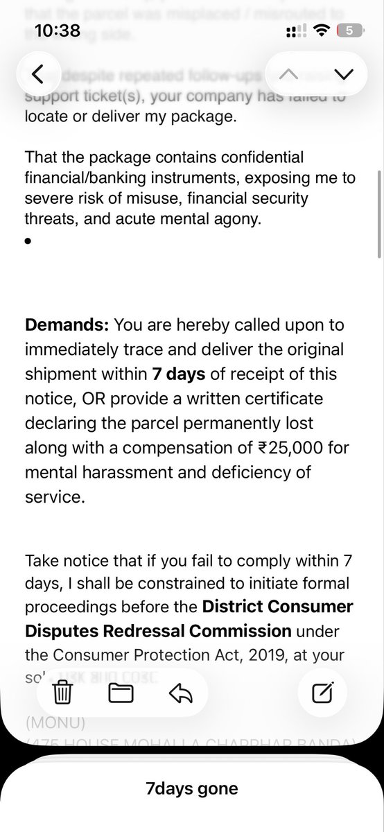Monup3n0's tweet photo. @help_delhivery Irresponsible staff no issue no response ur side I have recording vedio proof I am going to take my parcel in ur hub 5hours of waiting they guys just say ur parcel was misplaced and wrong packaging AWB#4156185709992 worst staff and worst service https://t.co/BdEqWevEjZ