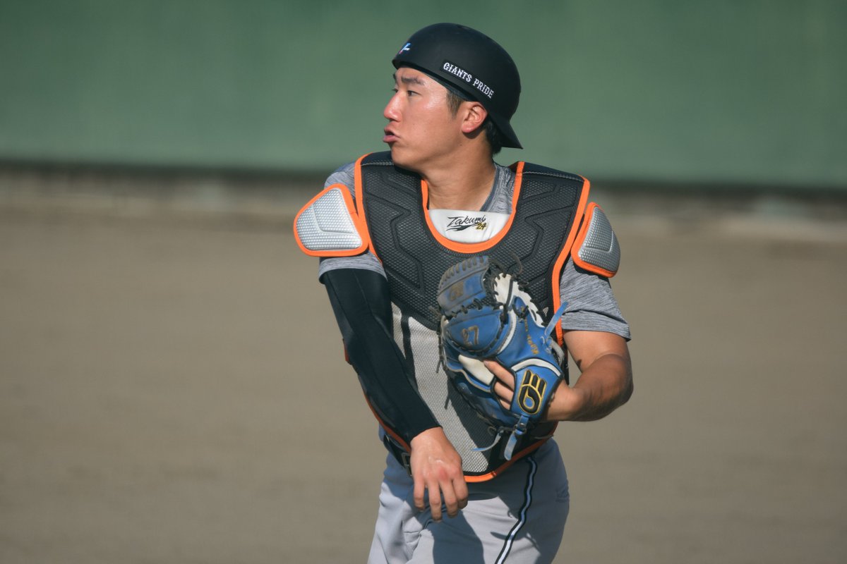 uzapeso's tweet photo. 昨日の収穫①
（20260725 高崎市城南野球場 vs群馬ダイヤモンドペガサス）
#李健熙 #giants 
捕手不足によりハヤテより移籍したばかり
背番号は009だが、006を着用
ビジョンでの表記やアナウンスは「李」でした https://t.co/y93Cgs0D7R