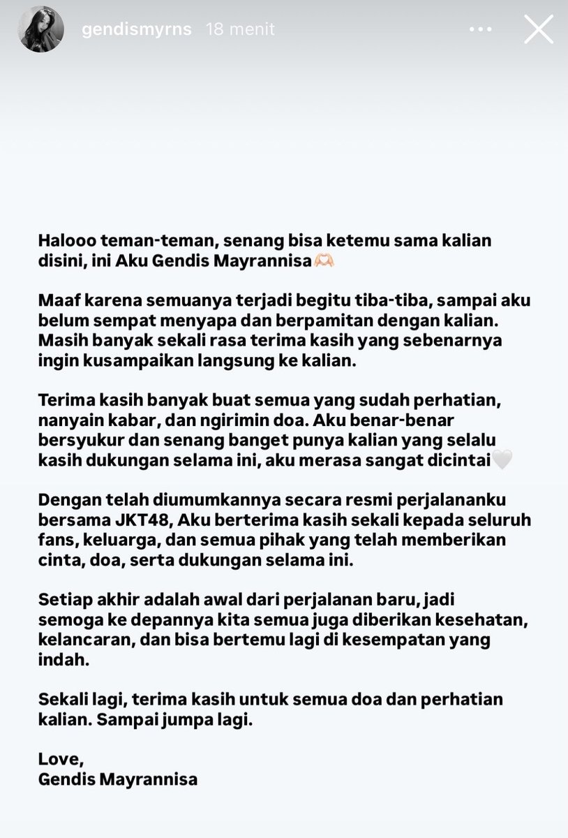 bestiegendis's tweet photo. love,
Sahabat Gendis https://t.co/6EoHCAClfE