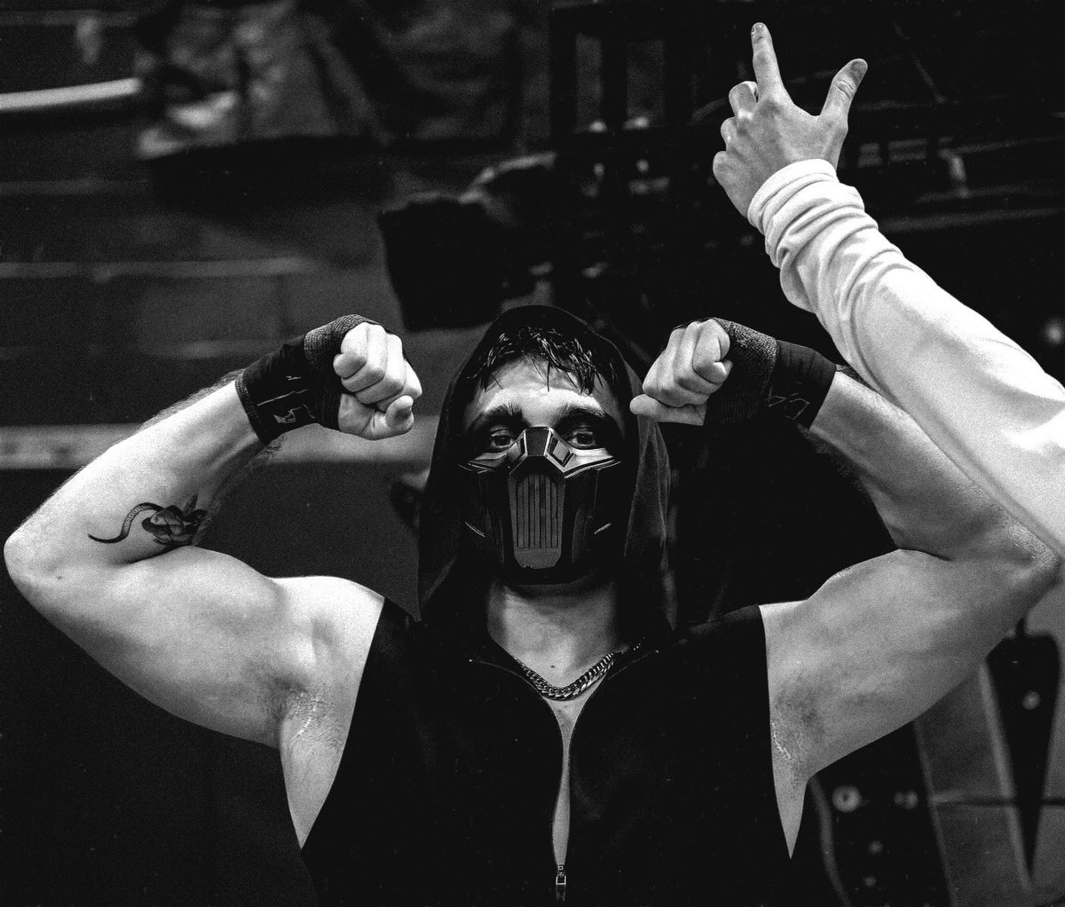 Dylan_Napalm's tweet photo. They remember the mask and they fear the man behind it https://t.co/pFiMJT9KWE