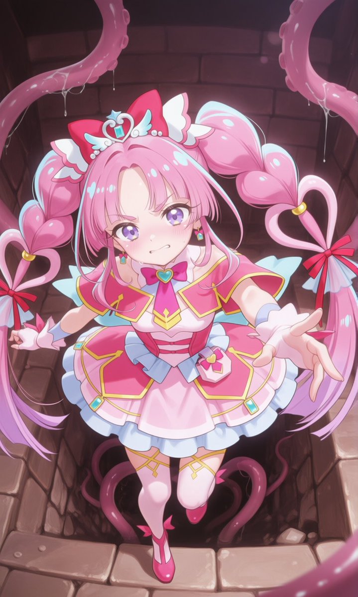 lbsupper_'s tweet photo. ピンクのツインテールが光に揺れて、
濡れた白いシャツが肌に張り付いてる。

魔法少女のまま、少し大人びた表情をしてるの、反則だよ。

#CureMystique #名探偵プリキュア #Anime #CuteAnimeGirl https://t.co/dskTZGr12A