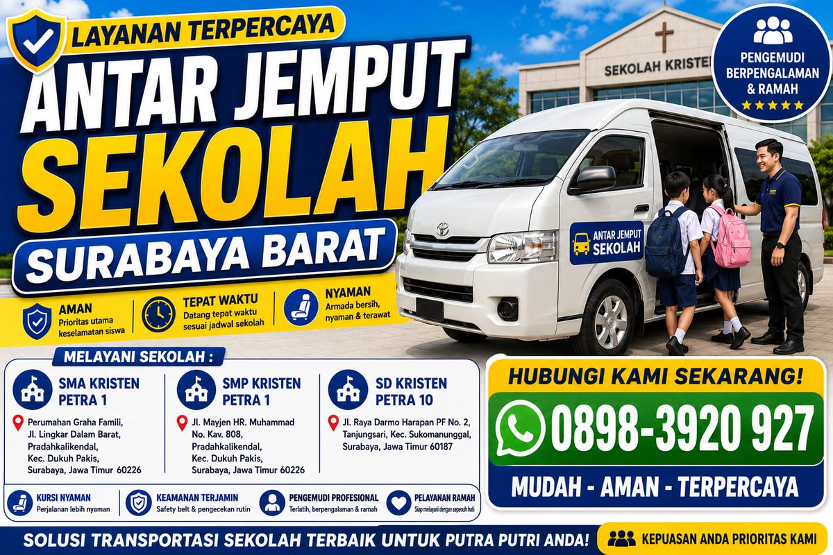 AudioMeong's tweet photo. antar jemput karyawan surabaya barat, antar jemput sekolah surabaya barat, antar jemput kantor surabaya barat, antar jemput bandara juanda surabaya barat, antar jemput stasiun surabaya barat, antar jemput harian surabaya barat, antar jemput bulanan surabaya barat` https://t.co/eTa4iszF91