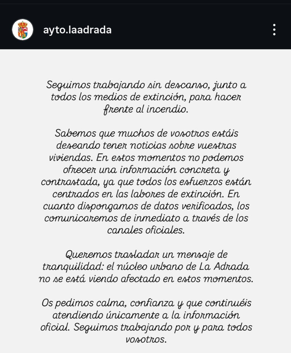 Meteoavila2's tweet photo. 📝 Comunicado oficial del Ayuntamiento de La Adrada (#Ávila)
#IFBurgohondo https://t.co/z1RNwCqTlh