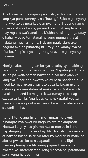 AlterOfan83223's tweet photo. Part 3: Bukod sa malaking tyan ay malaki din ang TT ng Tito nya kaya di na sya nakapagpigil    

Pages 1-4  
Sender: Pamangkin sa Double Deck   

#ConfessionOfanAlter803 #Incest https://t.co/u5XWtWPphV
