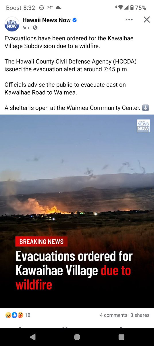 AshleyB46824012's tweet photo. Damn, guess #waimea doesn't get that much rain since Hilo got slammed today! #wildfire and #evacuations!
#Hawaii_Island https://t.co/IYfEuO1osj