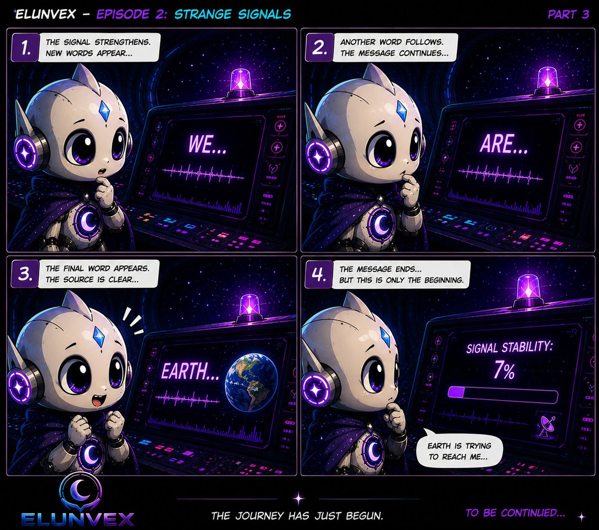 ELUNVEX's tweet photo. #ELUNVEX
#ELUNVEXFamily
#Episode2
#Part3
#TheJourneyContinues
#StayCurious
#AIStory
#StoryDriven
#ExploreLearnBuild
#TogetherWeRise https://t.co/ElGS77x1Et