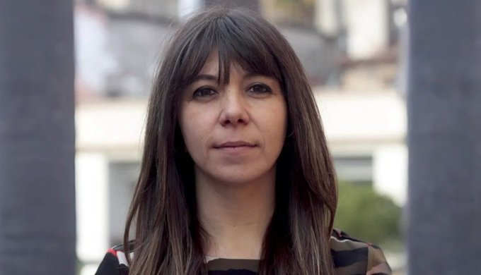 ACambiarlos's tweet photo. Esta es Carolina Rudnick, la comunista hija de puta que fue a decir a EEUU que en Chile hay trabajos forzosos  

Cientos quedarán sin trabajo por esta hdp.  

#UnComunistaUnCriminal https://t.co/c11ZaNmqSL