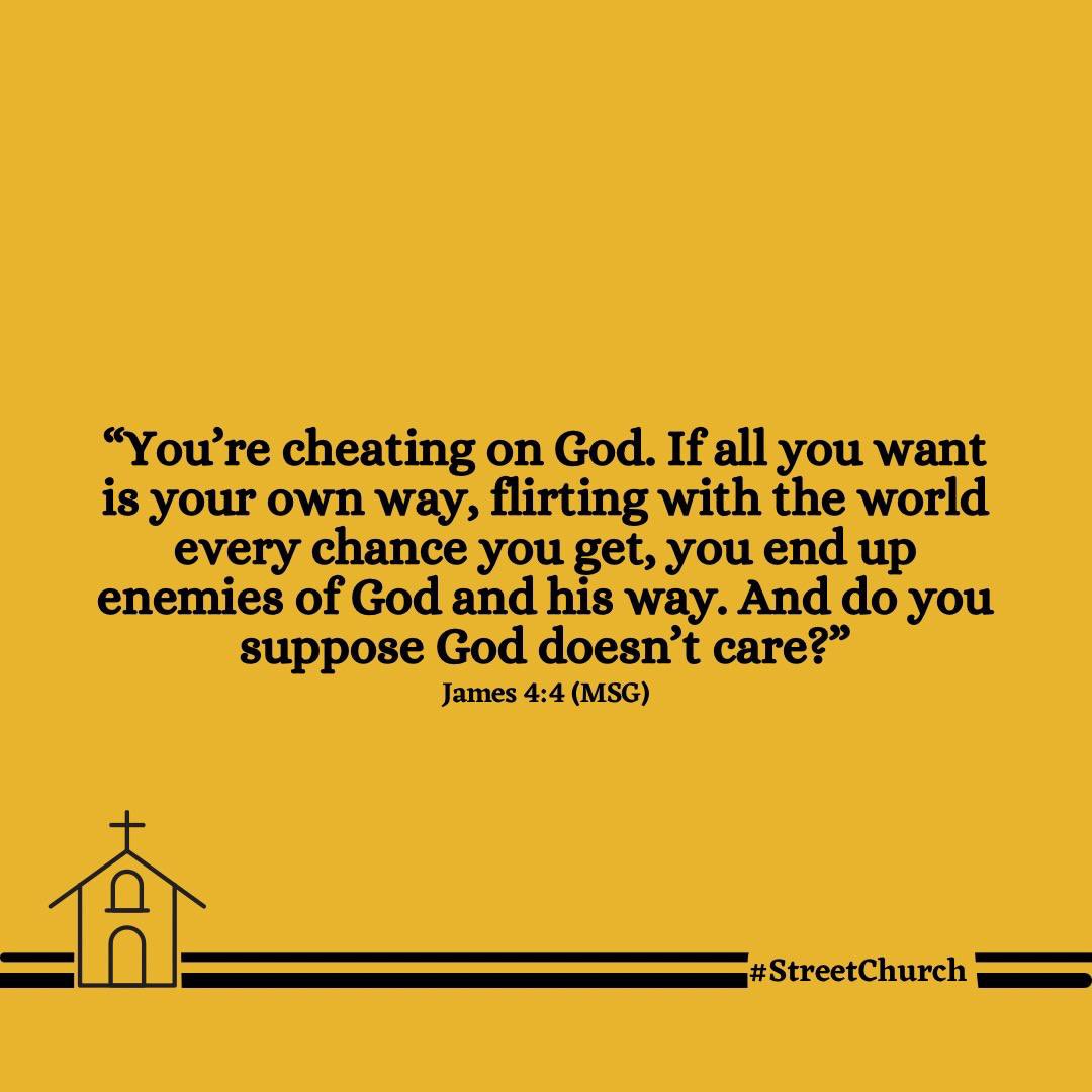 streetchurchh's tweet photo. As a child of God, you supposed identify with God true and true. No be the one wey Saturday dem go see you for questionable gathering and Sunday dem go see u for church. 

You no fit dey play the two sides. Stand with God. 

Happy Sunday! https://t.co/wj0xC8eMip