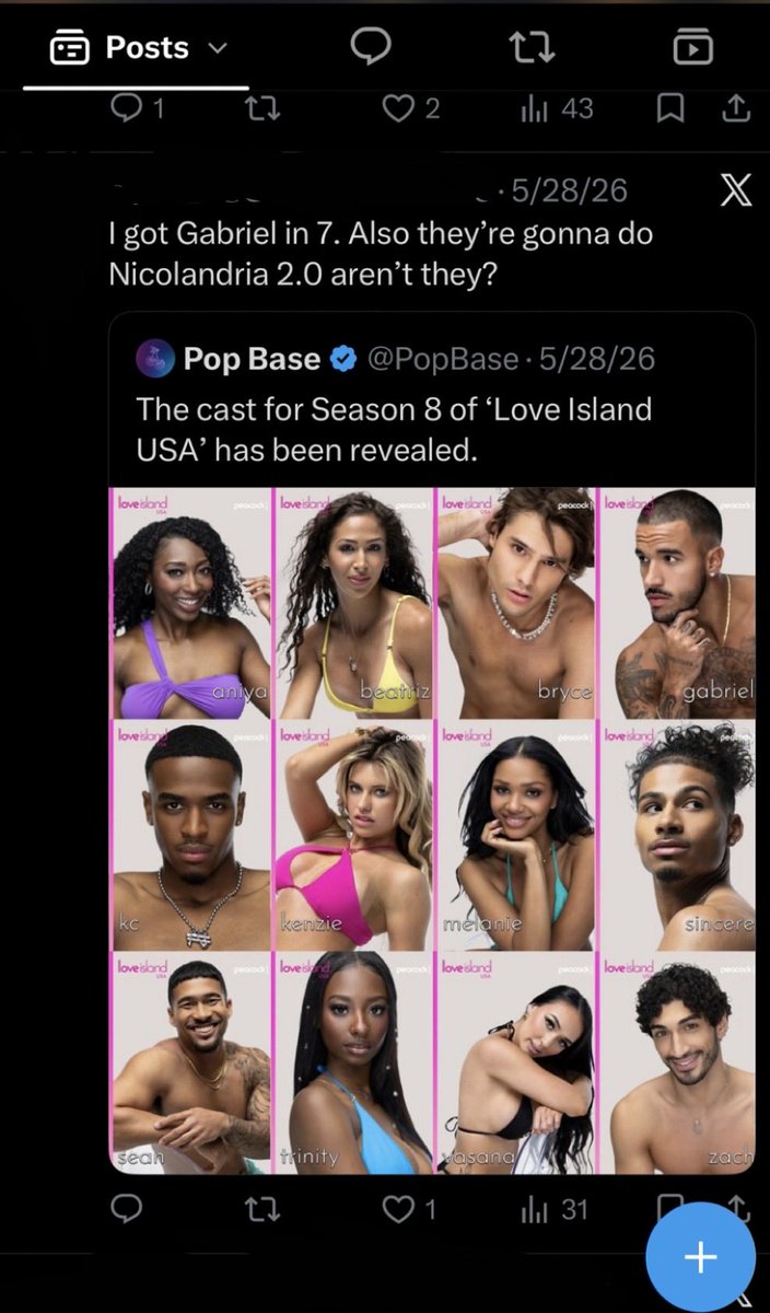 BugCheese324's tweet photo. Just remembered I posted this on my irl acct the day the cast was revealed. Tell me I’m not a fucking prophet #AllInDueTime https://t.co/Xbdp3muKFz