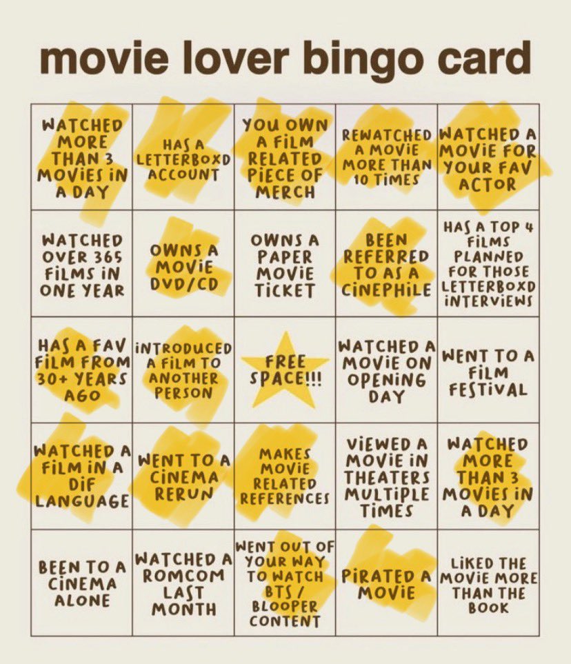 pandorrasboxx's tweet photo. yay i got bingo https://t.co/avYKkVPDOb