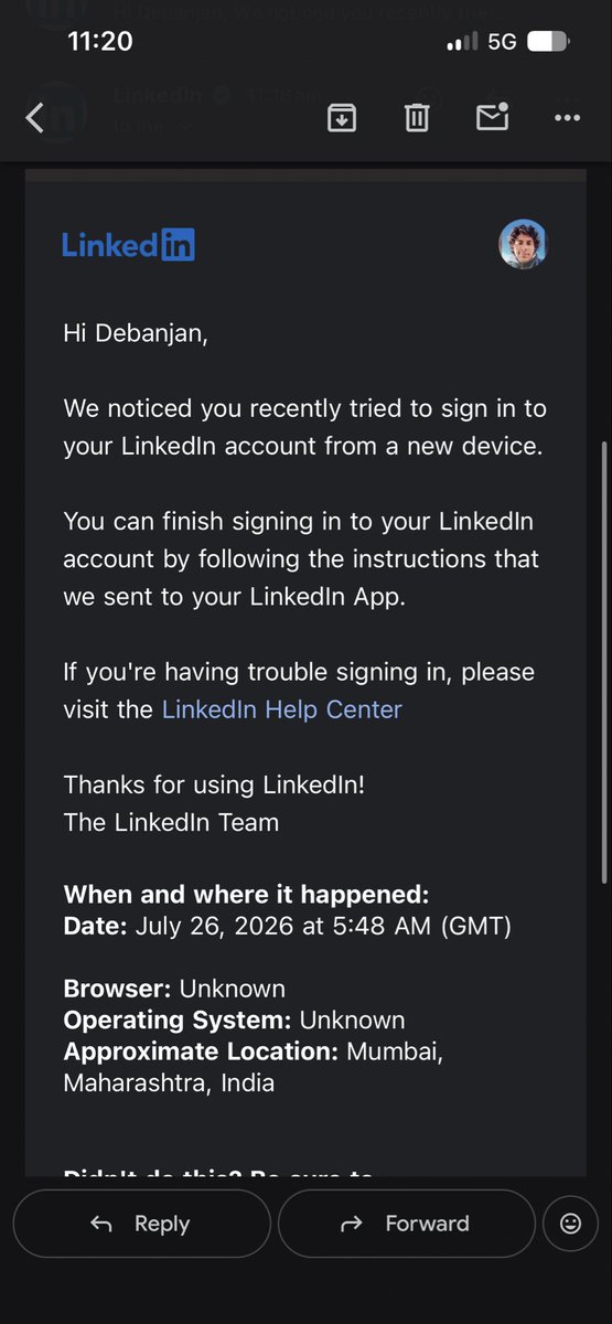 AnindyaB1998's tweet photo. Hey @LinkedInHelp, your app is broken. I'm trapped in an endless loop between the mobile app, email verification, and fake "wrong password" errors despite passing the CAPTCHA. Can a real human actually fix my session/access? Email linked: banerjeedebanjan02@gmail.com https://t.co/XT7ITrrjUT