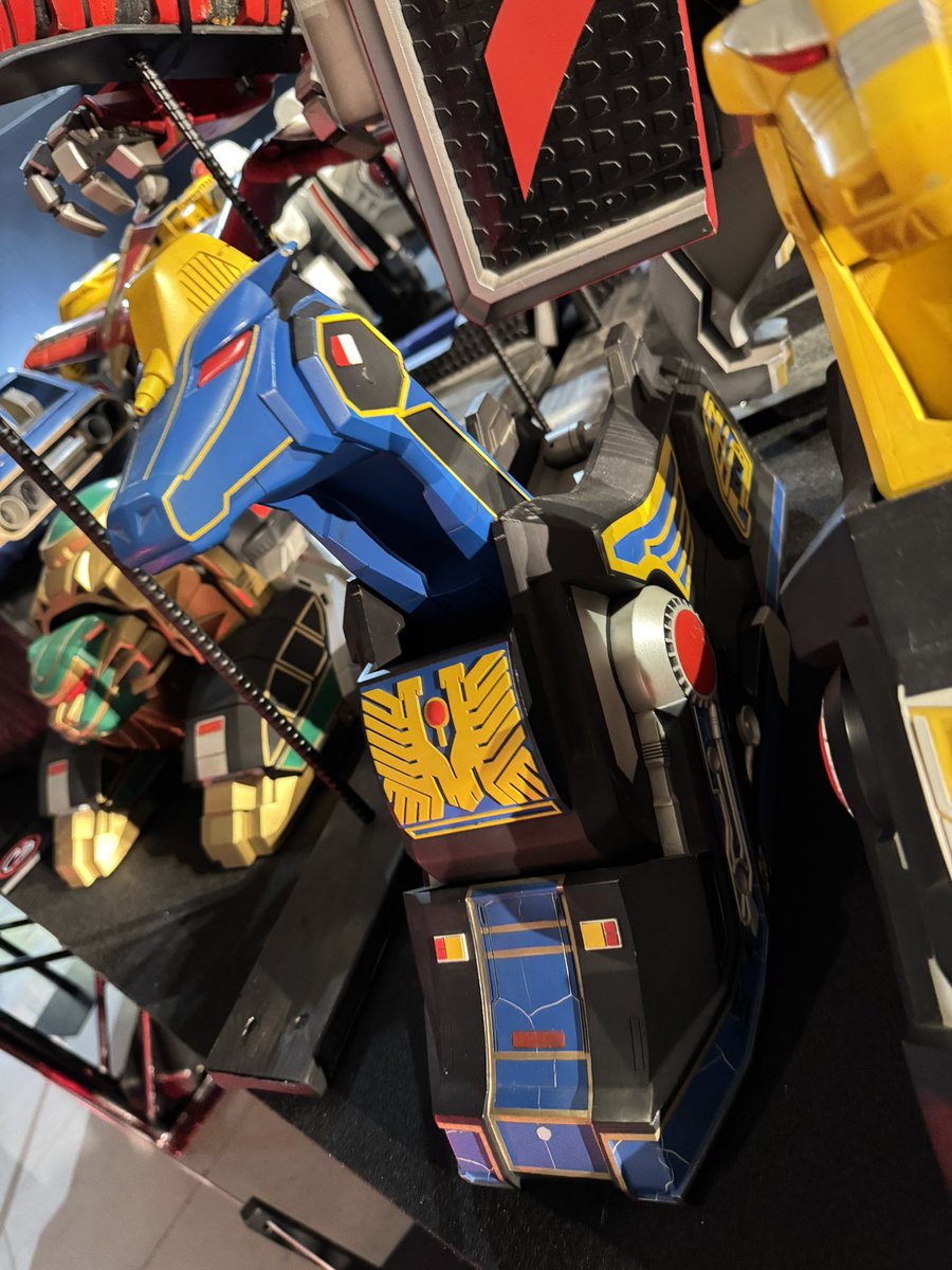 cure_silocha's tweet photo. ダイレンジャー好きとしては気伝獣が単体で見れただけでも大☆満☆足

#スーパー戦隊展 https://t.co/K1a2nbuJB4