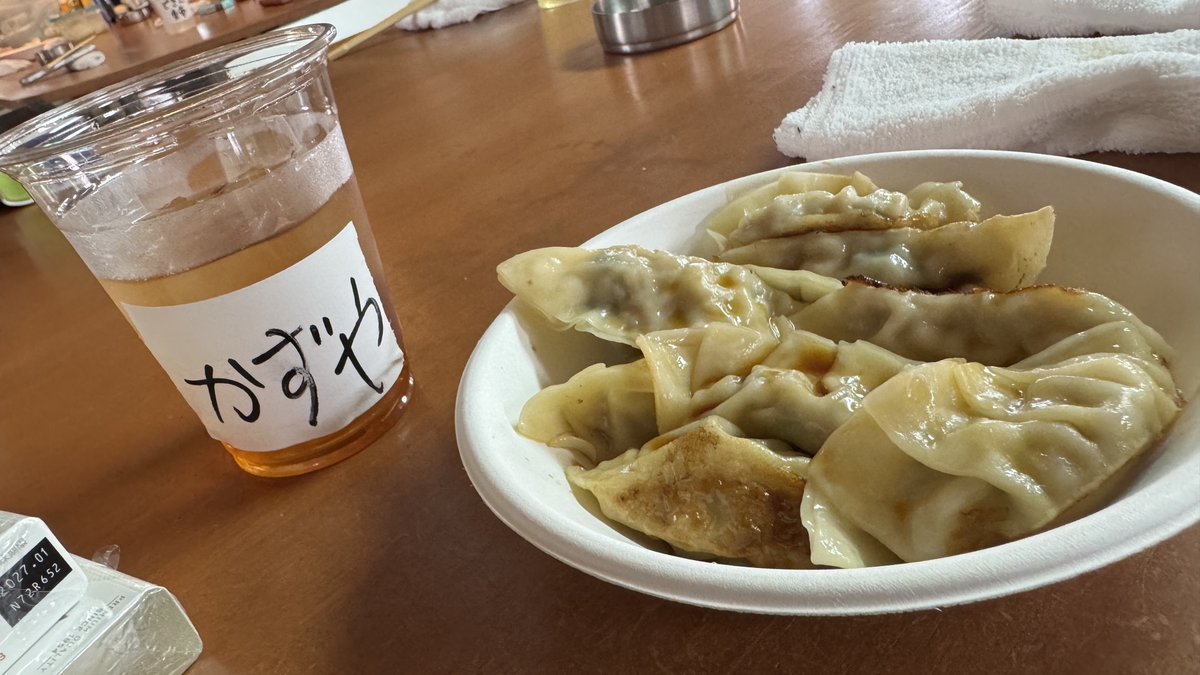 3kaz_ya's tweet photo. ぎょぎょぎょぎょぎょーーーざ🥟🥟

#パインに来たよ https://t.co/myGwzE7GPO