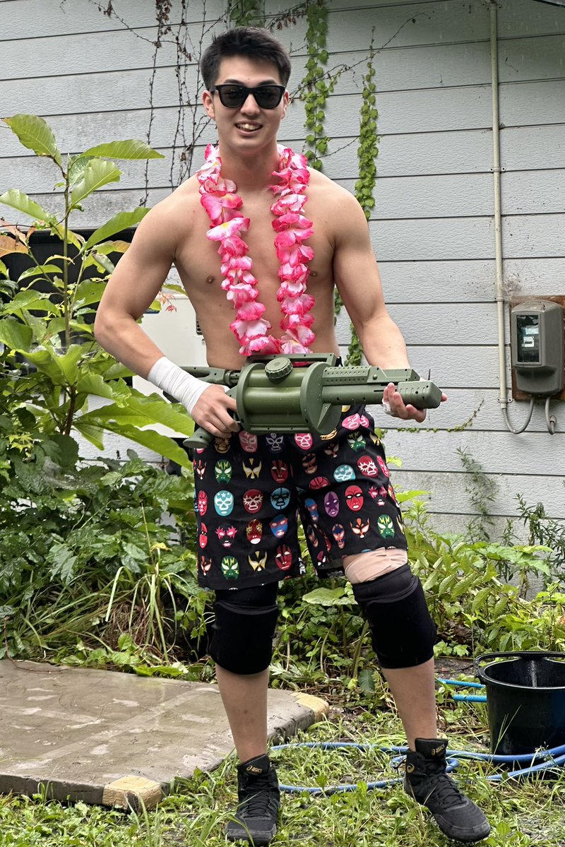 jabd3s's tweet photo. ちょけてましたね
#維の夏休み #みちのくプロレス https://t.co/6hETbfGqr9