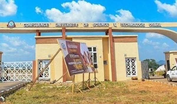 thecableng's tweet photo. Kogi varsity expels two students over 'homosexuality' 

The management of Confluence University of Science and Technology (CUSTECH), Osara in Kogi state, has expelled two students for alleged involvement in gay practice.

In a statement issued by the department of public relations, the institution also rusticated four other students for alleged involvement in fighting on campus.

The punishment was approved at the 31st sitting of the university senate held at the faculty of law lecture theatre.

https://t.co/giznBgwPEa