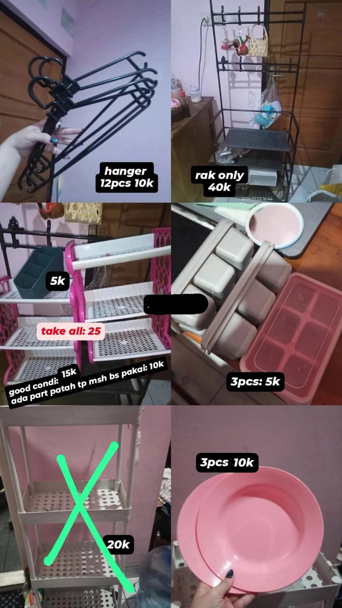jennstudiesss's tweet photo. @undipmfs3 ❗preloved❗
bole nego-nego dikit tpi ambil sendiri ke kos area banjarsari☝🏻 https://t.co/nFf4cVXbVC