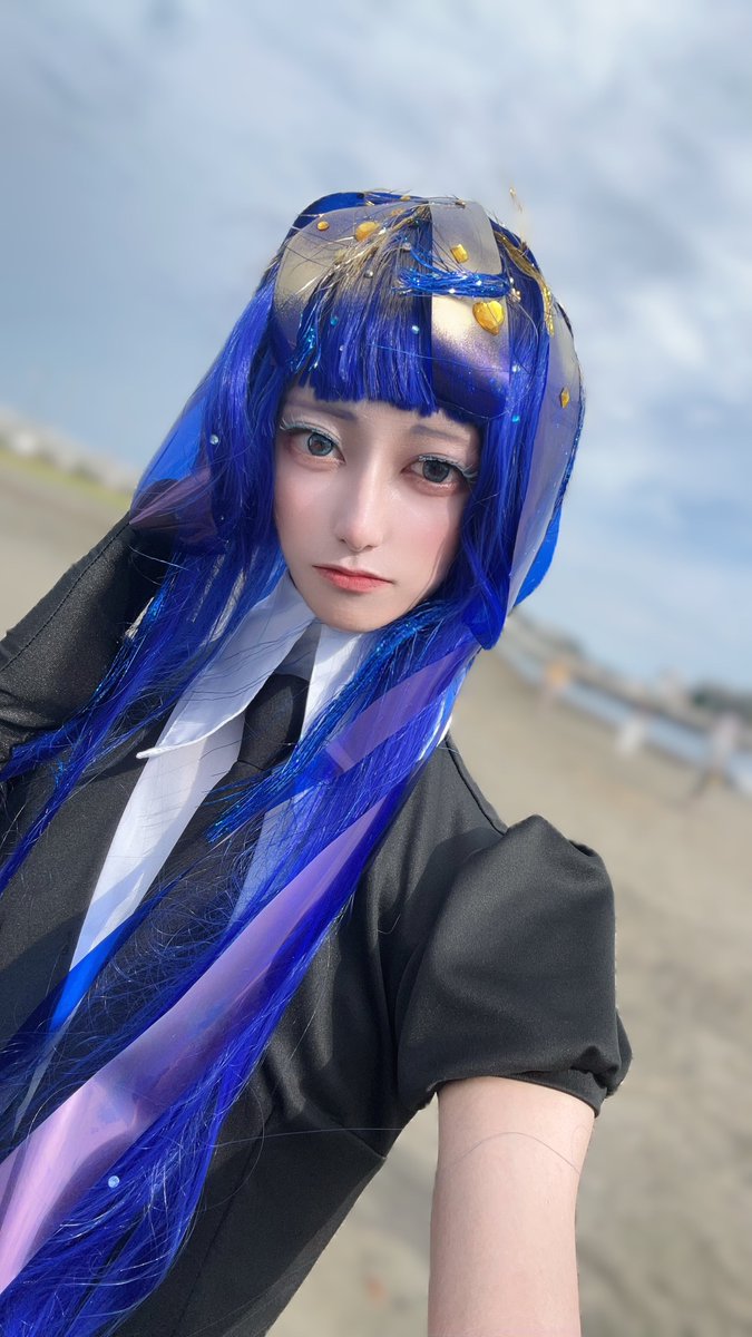 Uraki_sugoiyo's tweet photo. そくほー！！

ラピスでいます！！

#江ノ島コスプレ祭
#こすぶる https://t.co/dGYGbsI5Ii