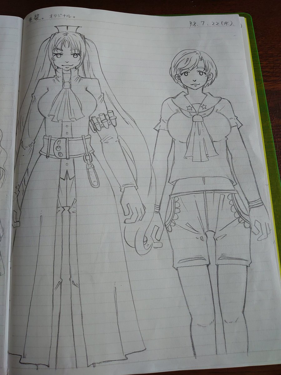 rethitia_R's tweet photo. 今度色塗る予定の子たちです。じっくり仕上げていこうかと思います。髪の色は固定だけどその他はどんな色にしようかなと考え中です。 https://t.co/94b4nsk0qH