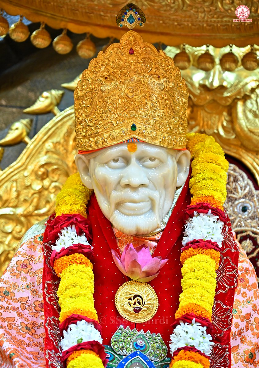 SSSTShirdi's tweet photo. *!! ॐ साई राम !!*
*श्री साईबाबा संस्थान विश्वस्त व्यवस्था,शिर्डी*
*!! ॐ Sai Ram !!*
*Shri Saibaba Sansthan Trust, Shirdi*
≈≈≈≈≈≈≈≈≈≈≈≈≈≈≈≈≈ 
*आरती :-माध्यान्ह आरती*
*रविवार २६ जुलै २०२६*  
*Aarti :-Madhyan Aarti*
*Sunday 26 July 2026* https://t.co/e39zMnHUIP