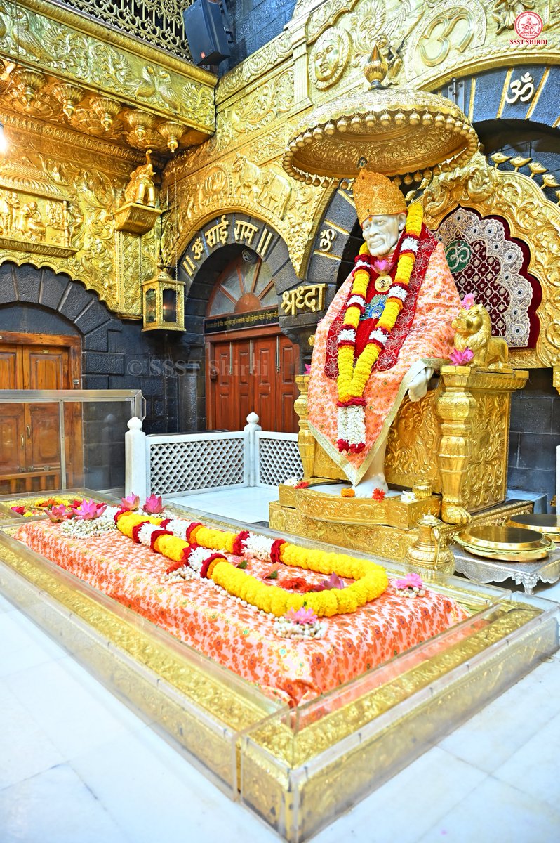 SSSTShirdi's tweet photo. *!! ॐ साई राम !!*
*श्री साईबाबा संस्थान विश्वस्त व्यवस्था,शिर्डी*
*!! ॐ Sai Ram !!*
*Shri Saibaba Sansthan Trust, Shirdi*
≈≈≈≈≈≈≈≈≈≈≈≈≈≈≈≈≈ 
*आरती :-माध्यान्ह आरती*
*रविवार २६ जुलै २०२६*  
*Aarti :-Madhyan Aarti*
*Sunday 26 July 2026* https://t.co/e39zMnHUIP