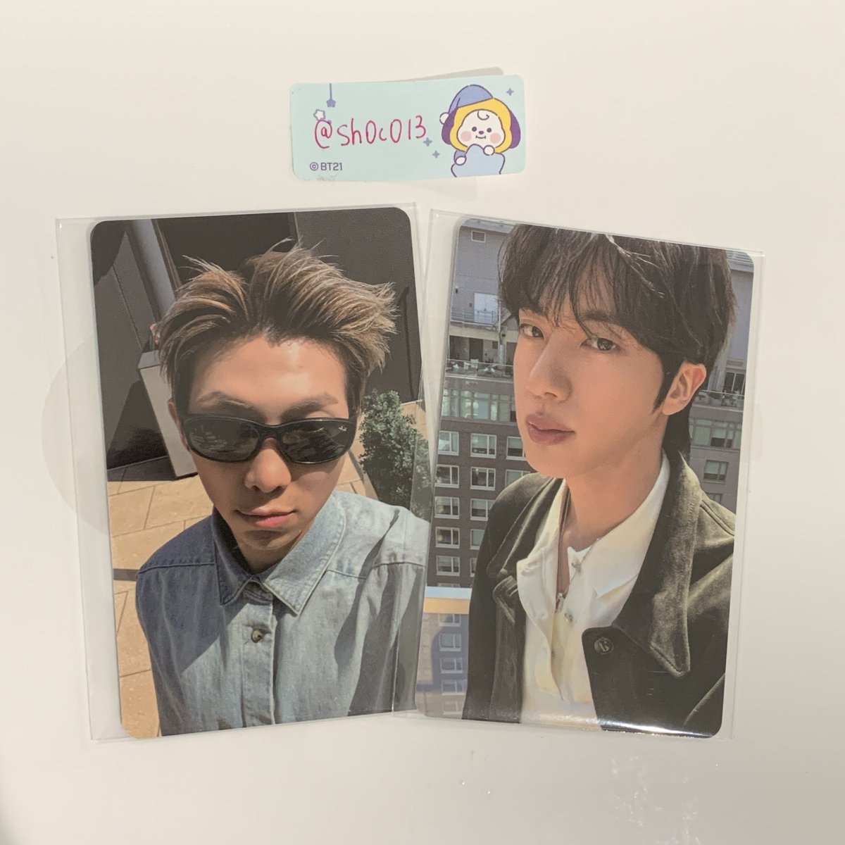 sh0c013's tweet photo. BTS ARIRANG Weverse Europe ヨーロッパ 購入特典 特典 トレカ フォトカード 交換

譲 ▷▶ RM ナムジュン JIN ジン

求 ▷▶ JIMIN ジミン

郵送での交換希望📮
条件合う方いらっしゃいましたらお気軽にお声掛けください🐥⸒⸒

 #BTS交換 https://t.co/DfobzXIJat