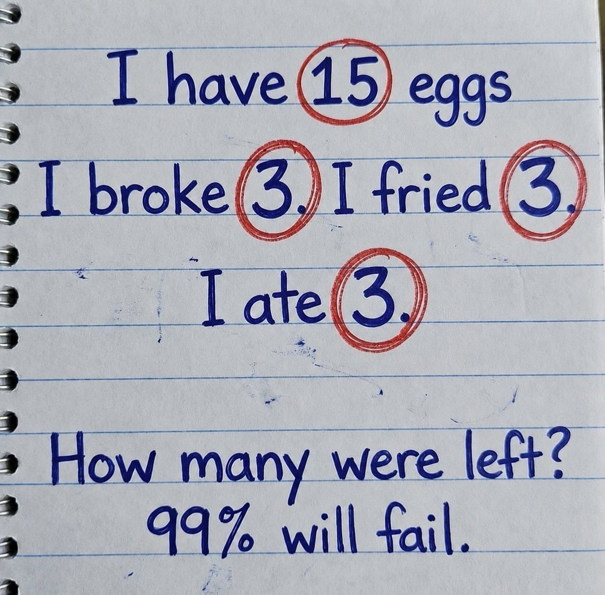 LordXsg's tweet photo. How Many Were Left?

If You Solve this Your iQ level is Class https://t.co/DuyJbYrqw2