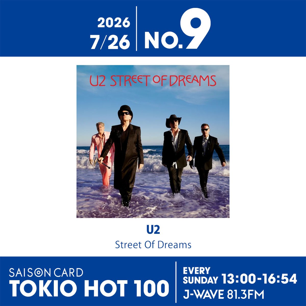 J-WAVE TOKIO HOT 100 (@tokio_hot100) / Posts / X