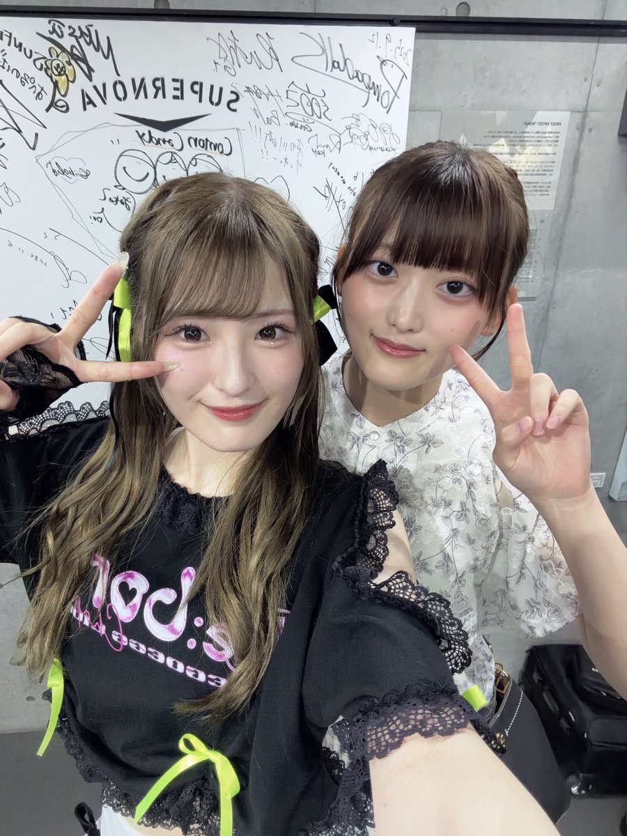momoka_tpg's tweet photo. るかるんが見に来てくれたよ〜！！
まじらぶ！！！！！！！友‼️
#エゴエグリボーン https://t.co/8qnPLbLNpv