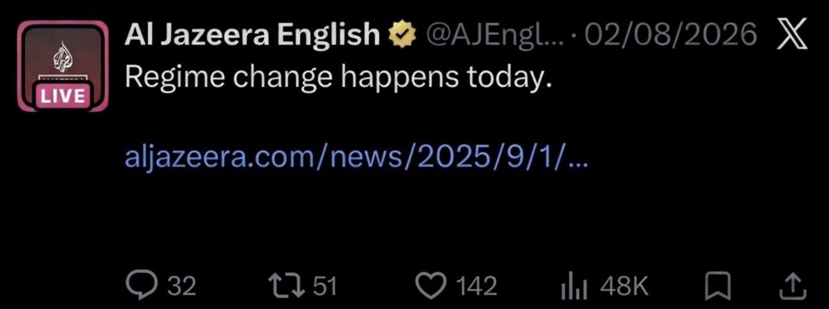 Alisorrr5's tweet photo. Start imagining the moment
THE IRGC COLLAPSING.
Every crack, every BETRAYAL , and NO MOJTABA EXPOSES an IRGC rotting from within. 🌊
#RC #regimechange https://t.co/kxdXAeK3Ju