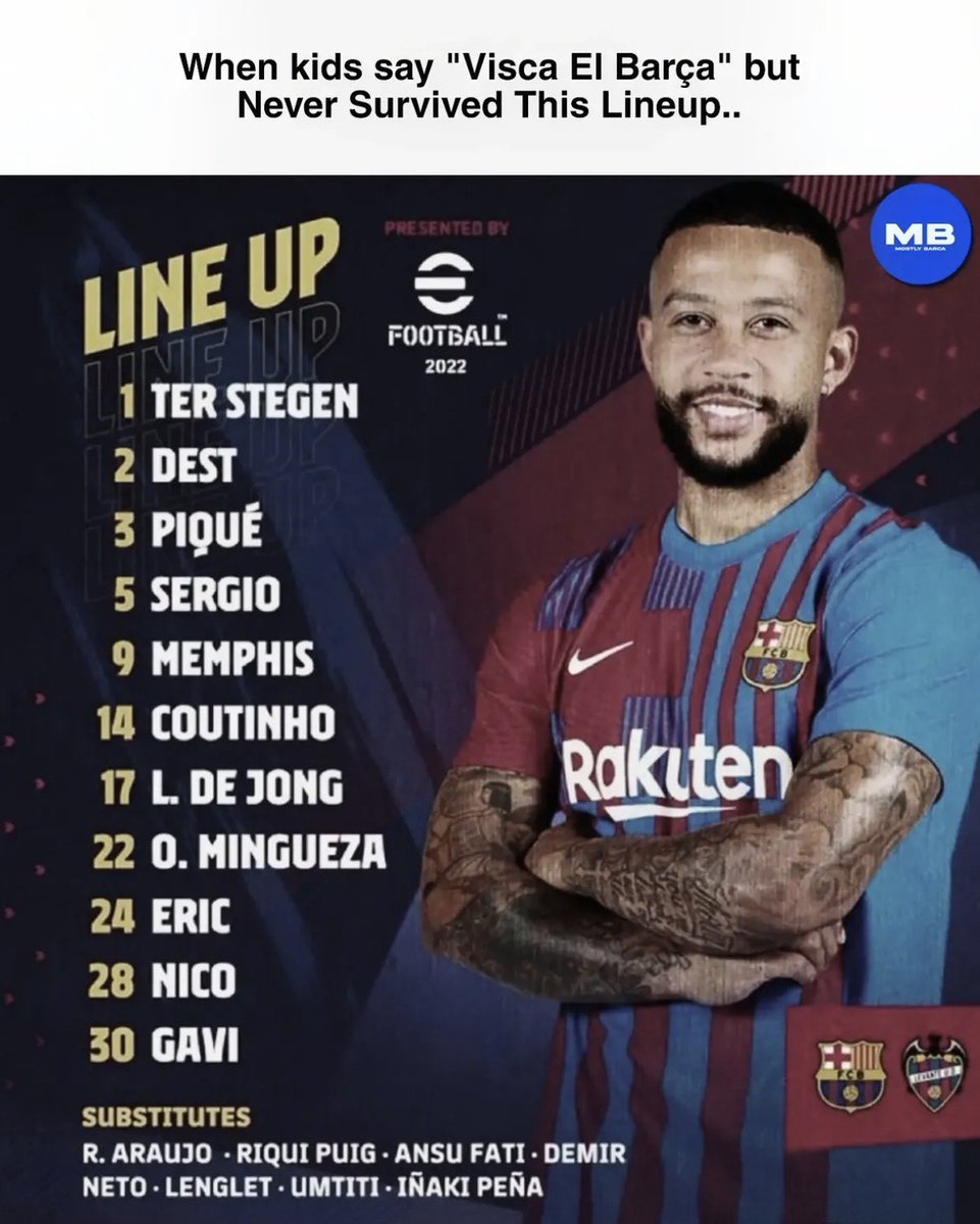 Mostly Barca tweet media