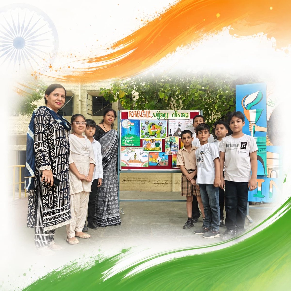 smilengo23's tweet photo. 🇮🇳 Kargil Vijay Diwas 🇮🇳
On this day, we pay tribute to the brave soldiers who laid down their lives to protect our motherland's honour during the Kargil War. Their courage, sacrifice, and unwavering patriotism will forever inspire every Indian.
Jai Hind🇮🇳
@MBPBMSKV 
#bharat https://t.co/xe90cLWXVa